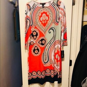 Dress paisley design